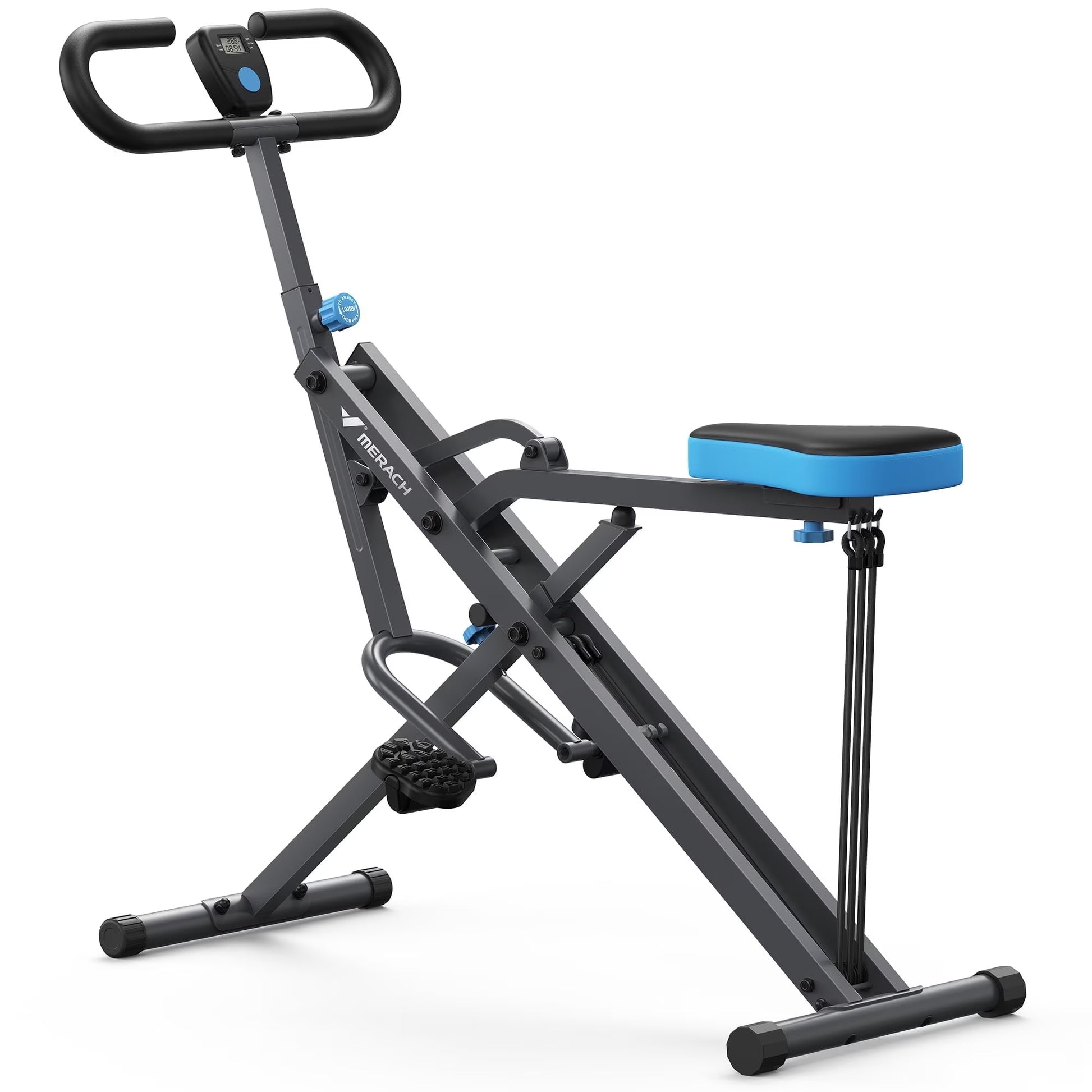 Adjustable Squat Trainer with Triple Resistance Bands for Total Lower Body Strength