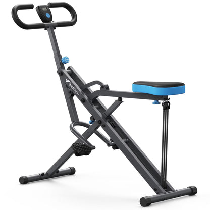 Adjustable Squat Trainer with Triple Resistance Bands for Total Lower Body Strength