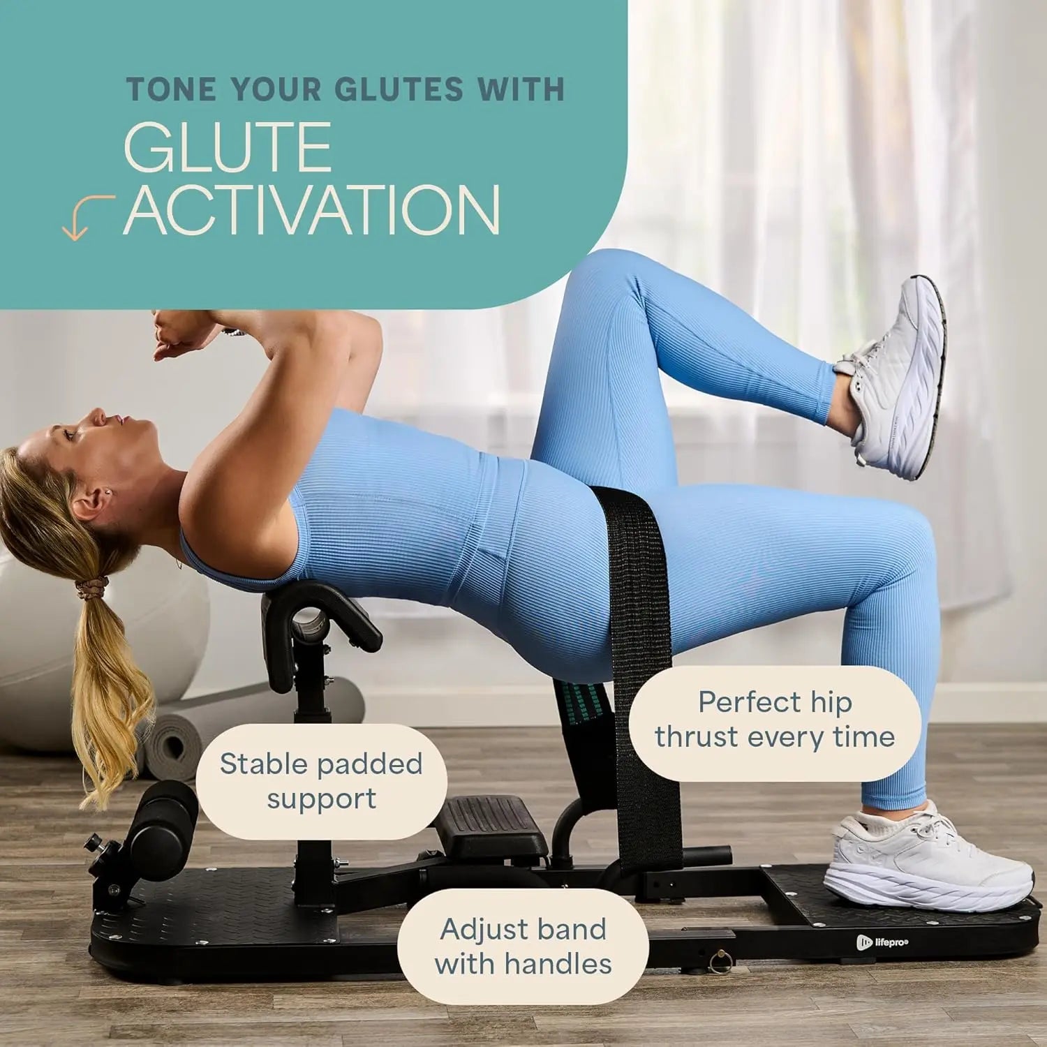 Bootylicious Gluteblast Hip Thrust Device